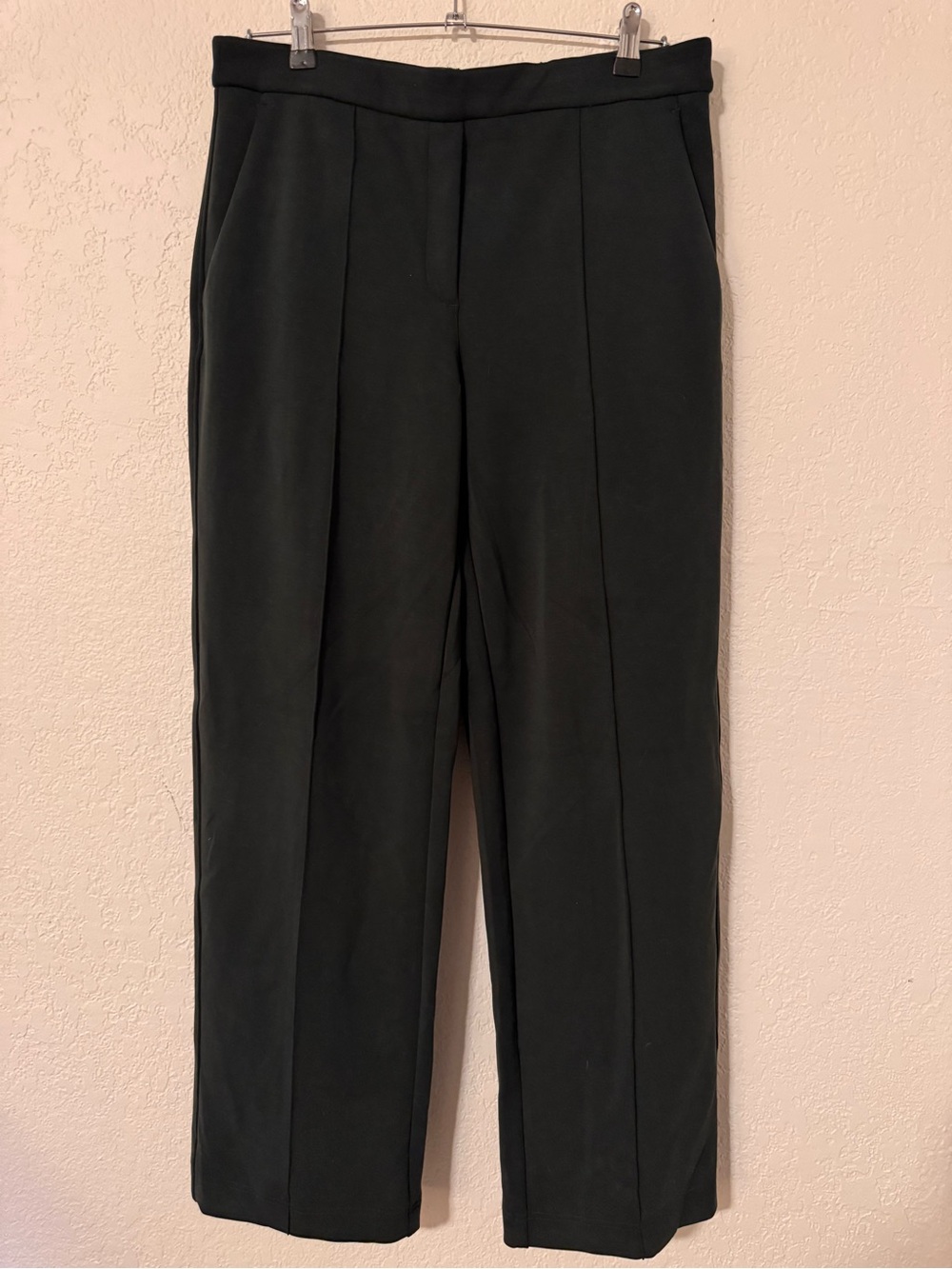 Christian Siriano Black Women's Straight Leg Trousers